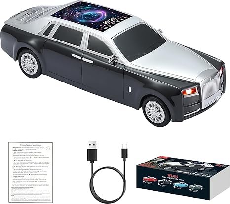 WS-610 BLUETOOTH CAR SPEAKER BLACK